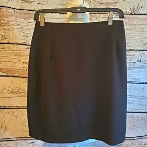 Caroll Paris Sz42 Black Pencil Skirt